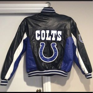 Indianapolis Colts XL Leather Jacket